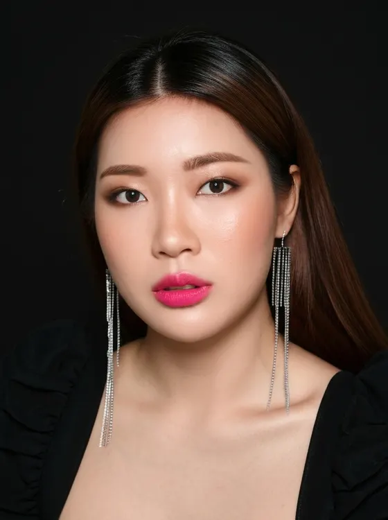 가상모델 #823 얼굴 원본 6