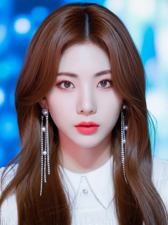 가상모델 #827 얼굴 원본 4