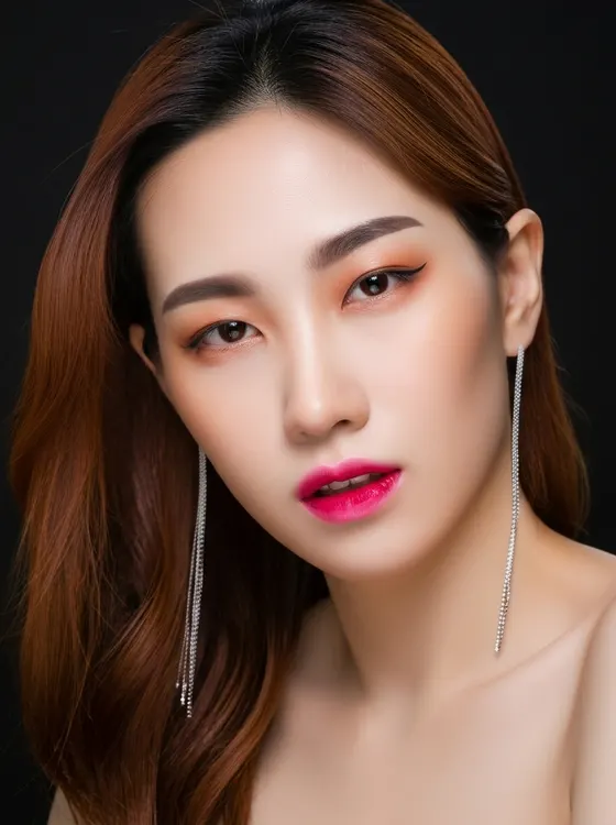 가상모델 #834 얼굴 원본 4