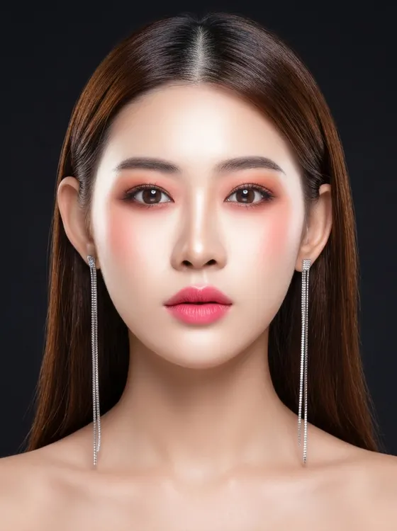 가상모델 #836 얼굴 원본 3