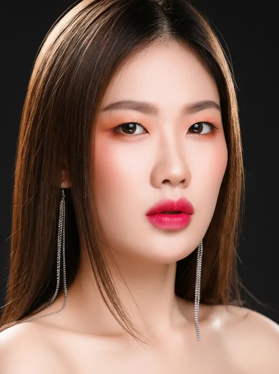 가상모델 #839 얼굴 원본 3