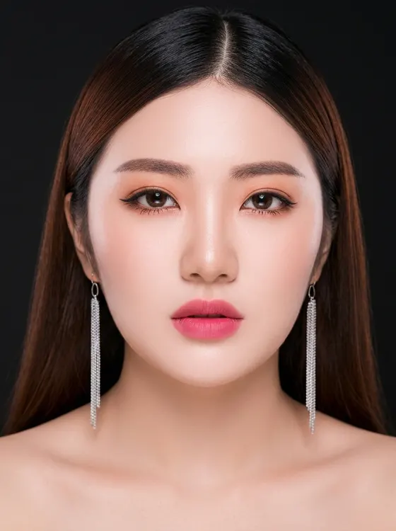 가상모델 #839 얼굴 원본 4