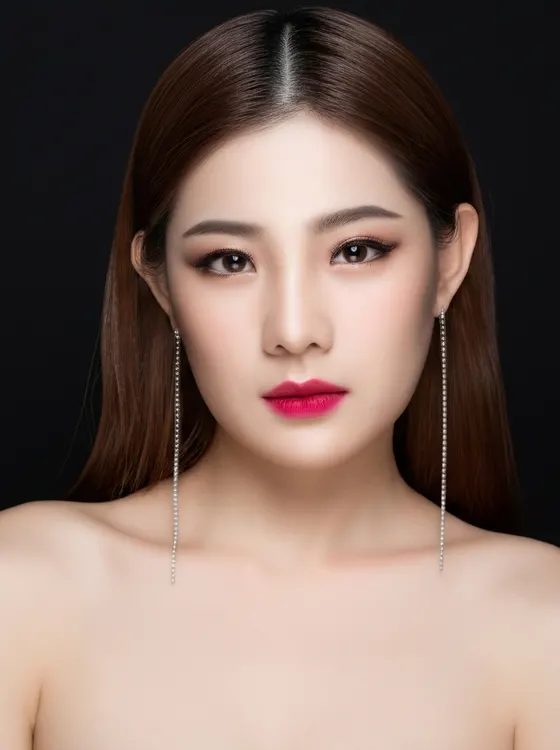 가상모델 #839 얼굴 원본 5