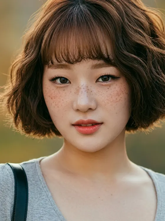 가상모델 #1476 얼굴 원본 1