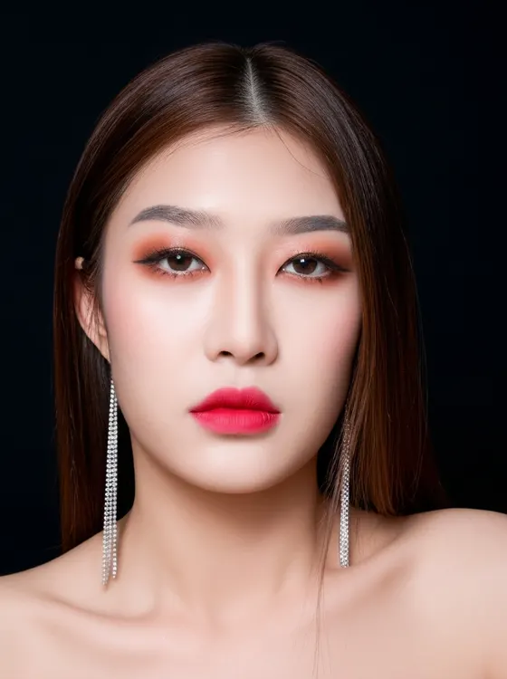가상모델 #848 얼굴 원본 6