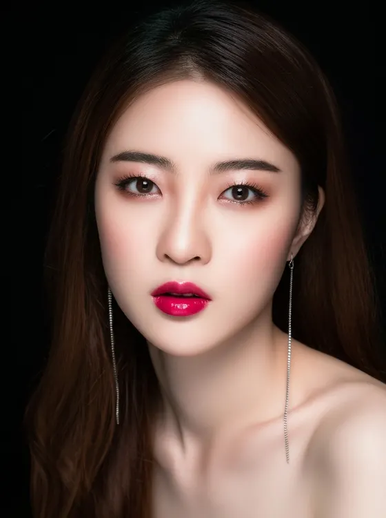 가상모델 #850 얼굴 원본 6