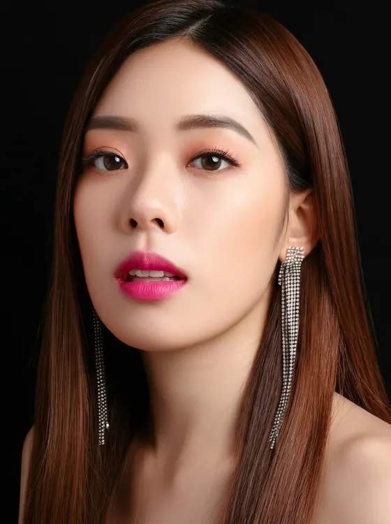 가상모델 #851 얼굴 원본 5