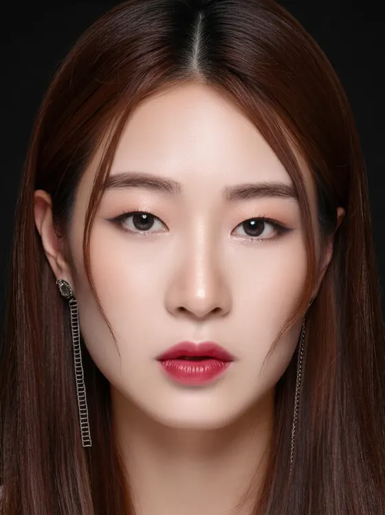 가상모델 #853 얼굴 원본 2