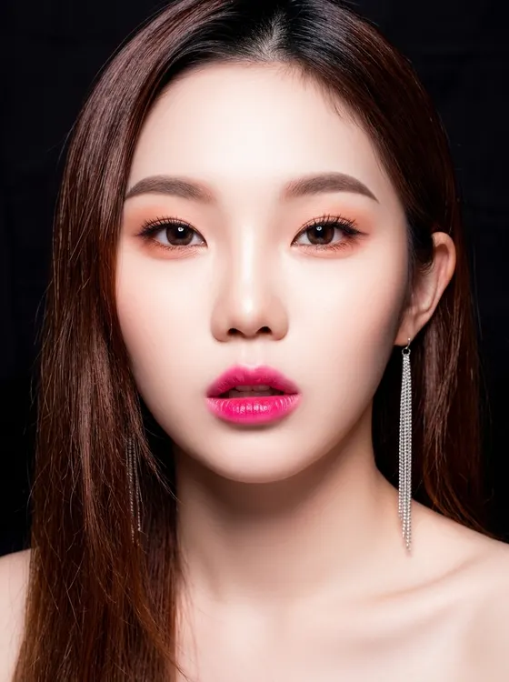 가상모델 #853 얼굴 원본 3