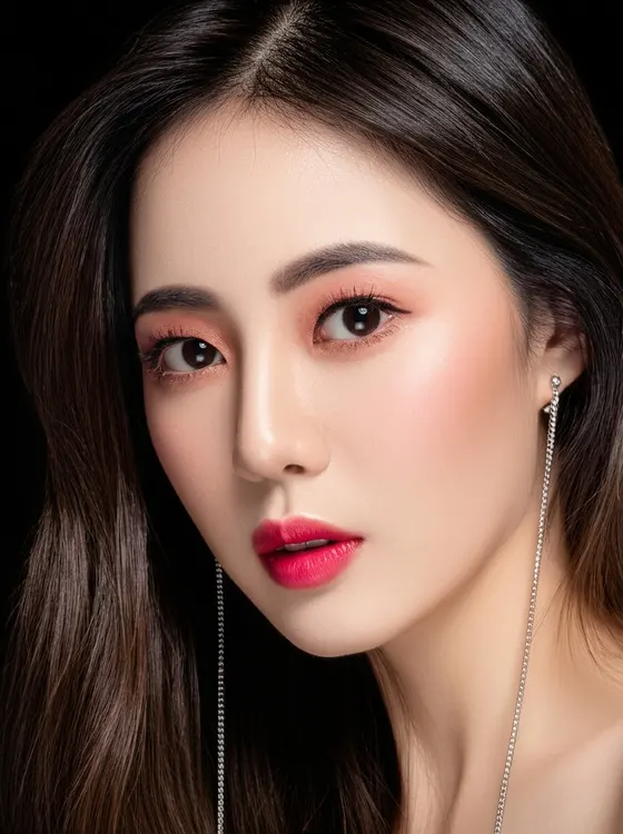 가상모델 #855 얼굴 원본 3