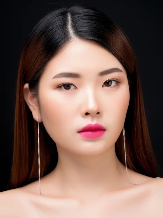 가상모델 #856 얼굴 원본 3