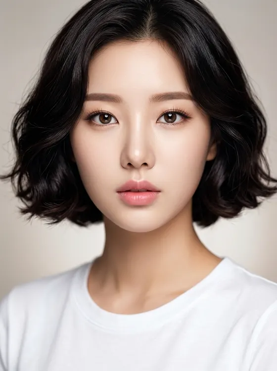 가상모델 #1476 얼굴 원본 7