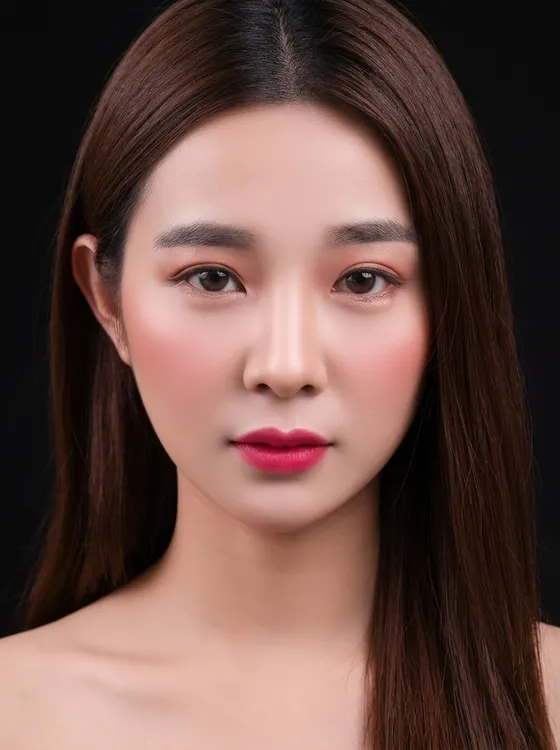 가상모델 #857 얼굴 원본 6