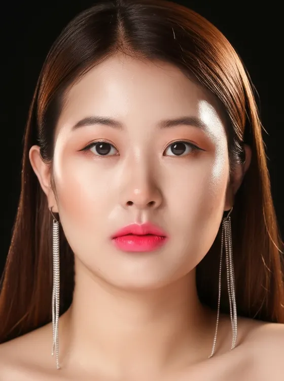 가상모델 #860 얼굴 원본 6