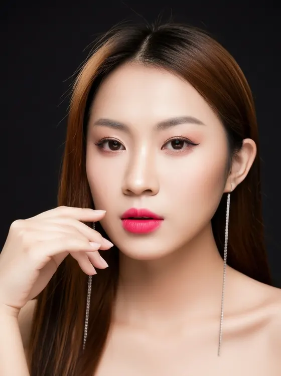 가상모델 #863 얼굴 원본 3