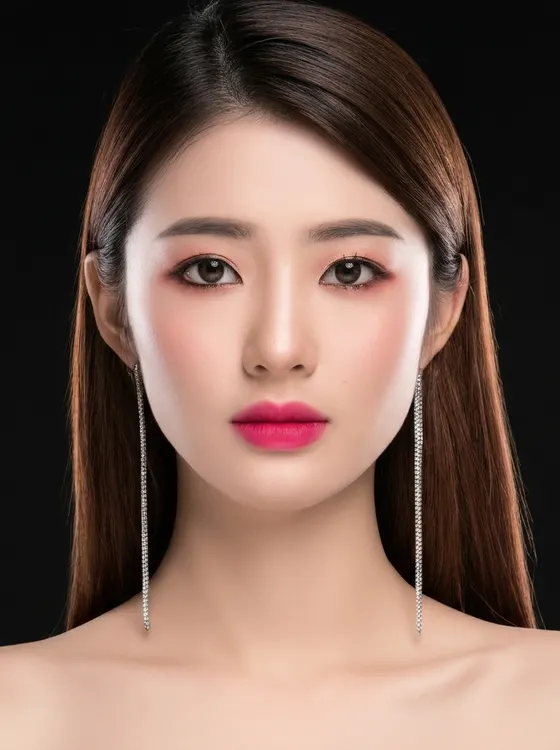 가상모델 #867 얼굴 원본 3