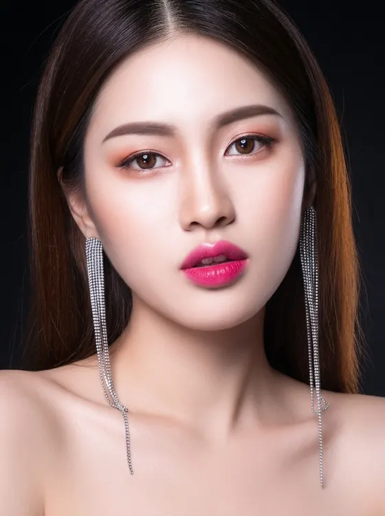 가상모델 #867 얼굴 원본 4