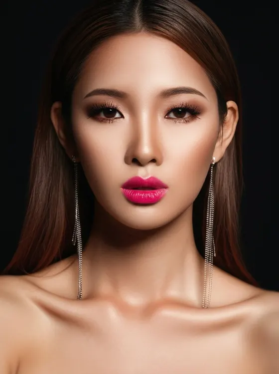 가상모델 #871 얼굴 원본 3