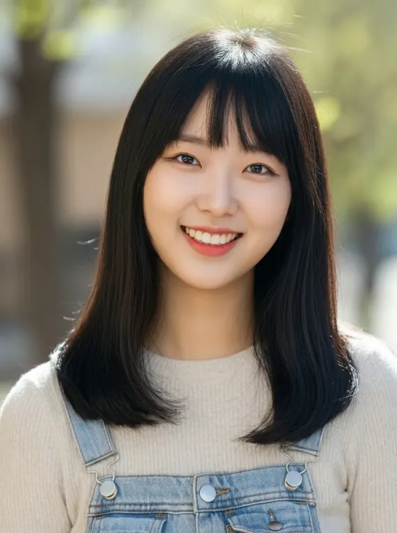 가상모델 #1388 얼굴 원본 2