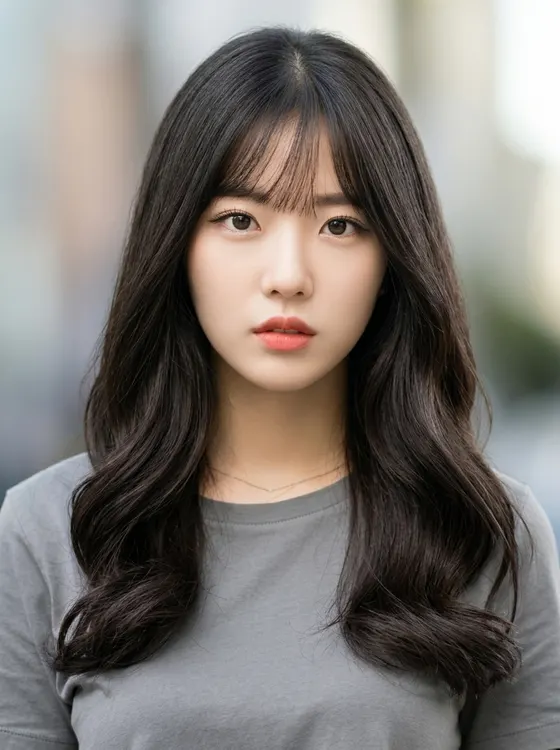 가상모델 #1388 얼굴 원본 4