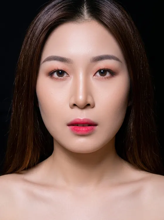 가상모델 #881 얼굴 원본 4