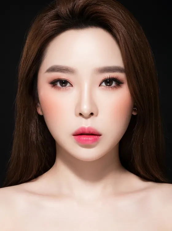 가상모델 #906 얼굴 원본 3
