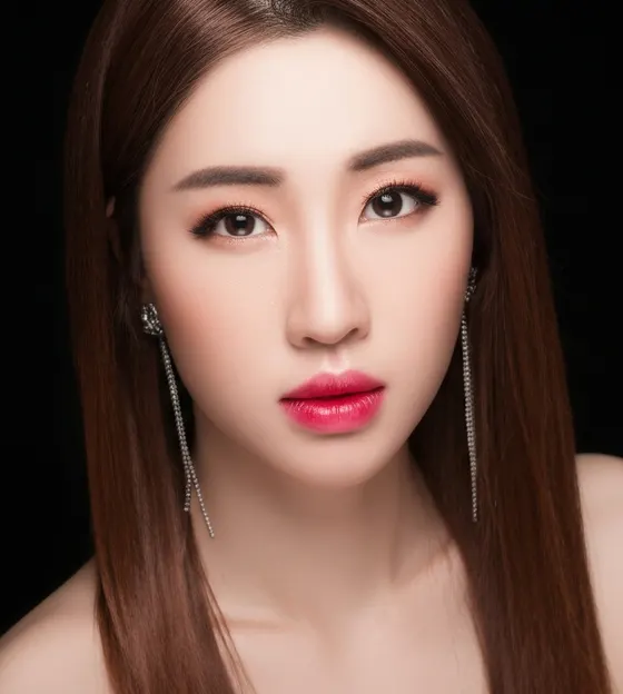 가상모델 #910 얼굴 원본 3