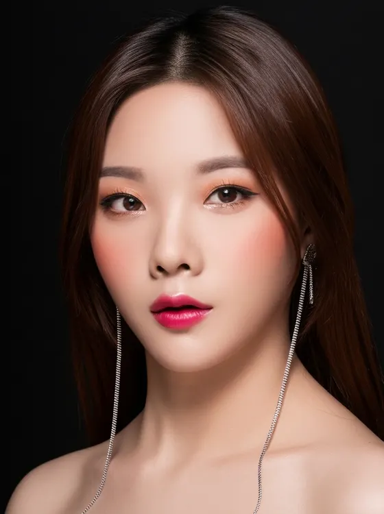 가상모델 #928 얼굴 원본 1