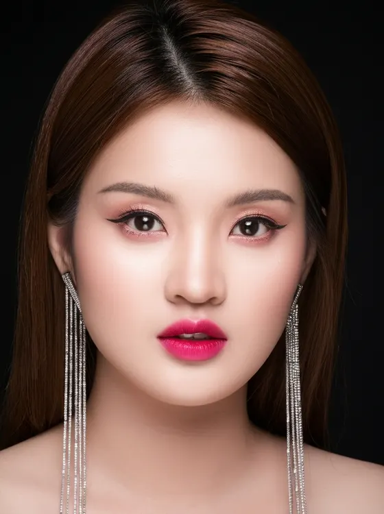 가상모델 #928 얼굴 원본 4