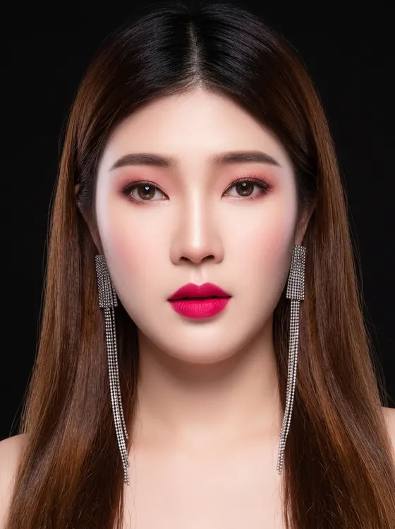 가상모델 #935 얼굴 원본 4