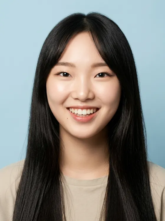 가상모델 #1388 얼굴 원본 19