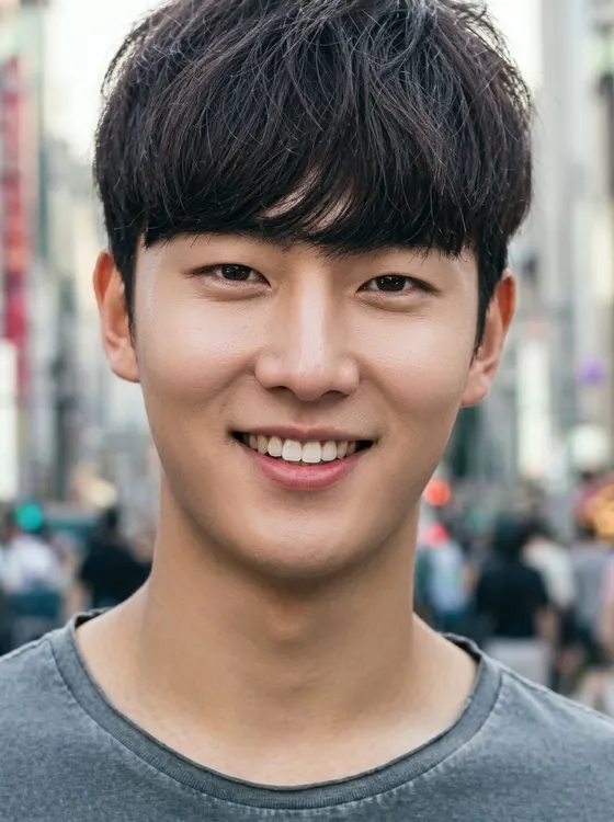 가상모델 #1421 얼굴 원본 4
