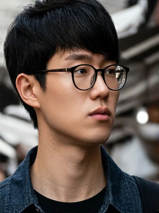 가상모델 #1421 얼굴 원본 12