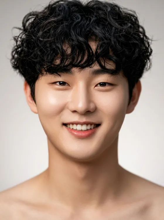 가상모델 #1421 얼굴 원본 20