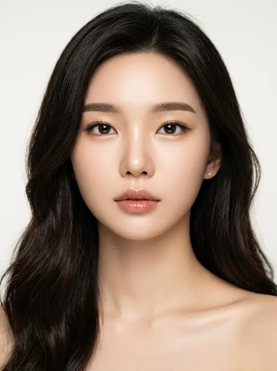 가상모델 #1170 얼굴 원본 22