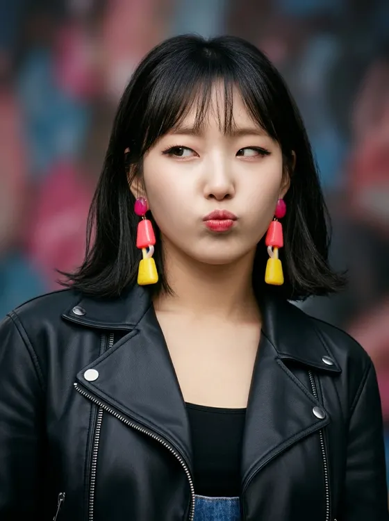 가상모델 #1380 얼굴 원본 2