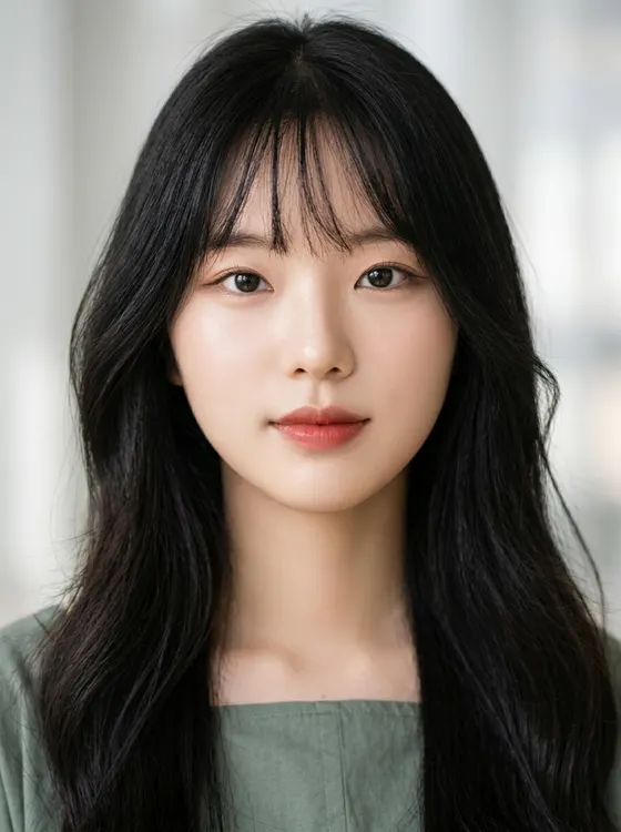가상모델 #1380 얼굴 원본 5