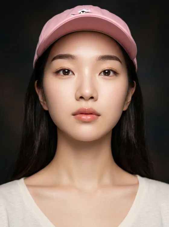 가상모델 #1175 얼굴 원본 17