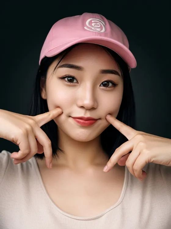 가상모델 #1176 얼굴 원본 5