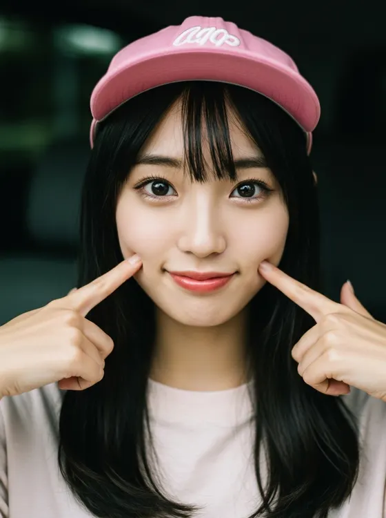 가상모델 #1176 얼굴 원본 9