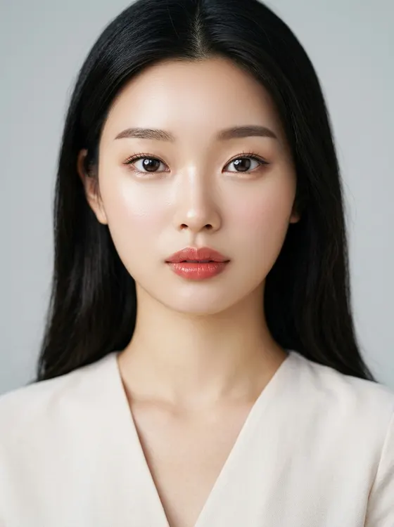 가상모델 #1180 얼굴 원본 5