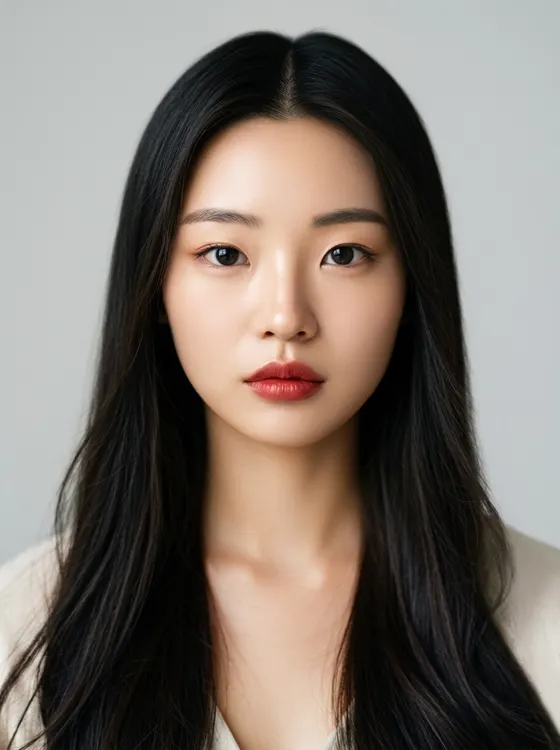 가상모델 #1181 얼굴 원본 1