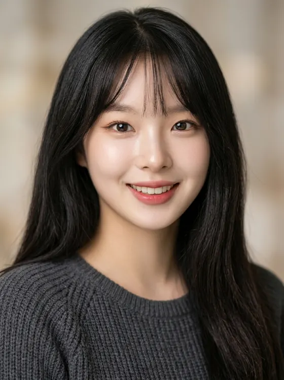 가상모델 #1380 얼굴 원본 21