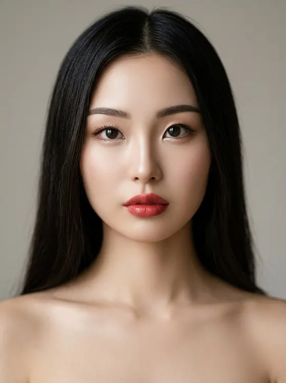 가상모델 #1182 얼굴 원본 22