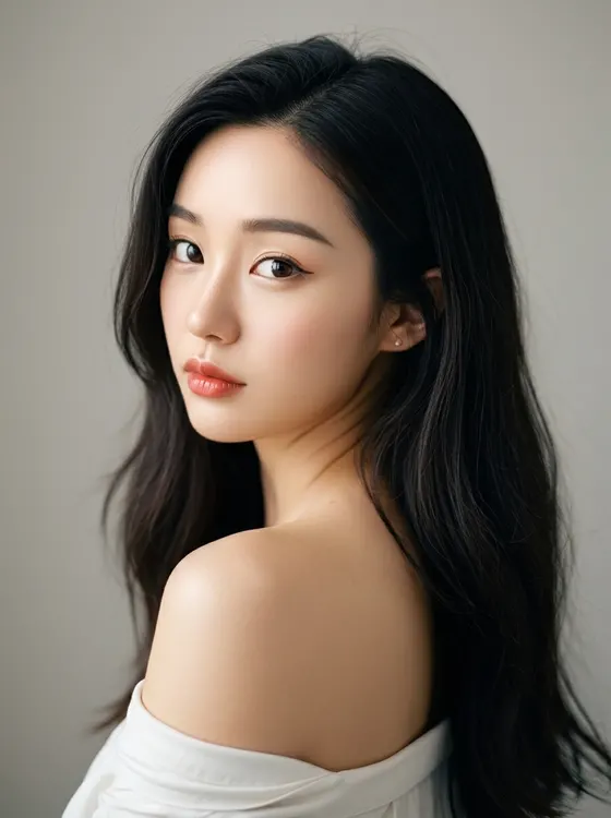 가상모델 #1185 얼굴 원본 3