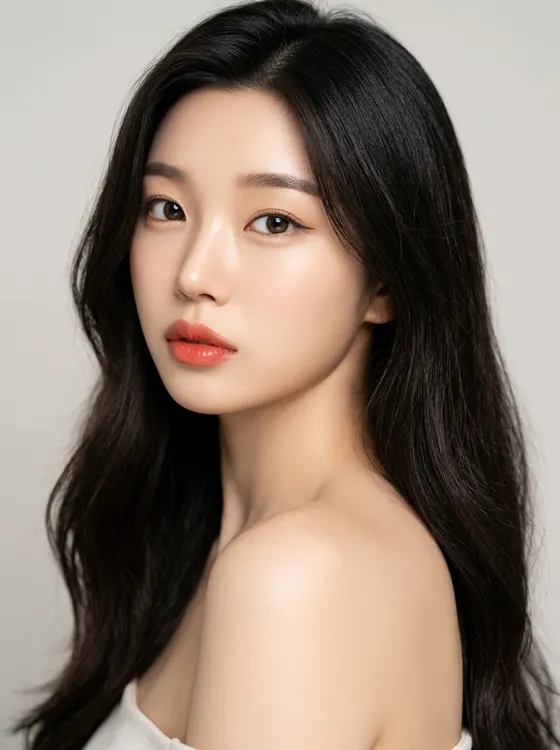 가상모델 #1185 얼굴 원본 6