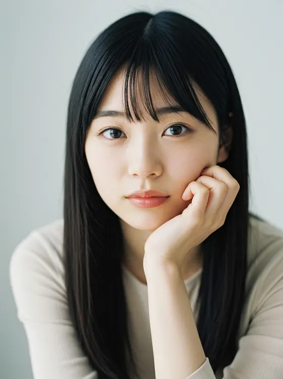 가상모델 #1185 얼굴 원본 15