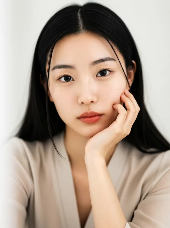 가상모델 #1185 얼굴 원본 20