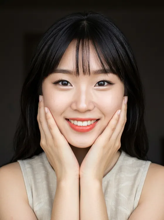 가상모델 #1188 얼굴 원본 11