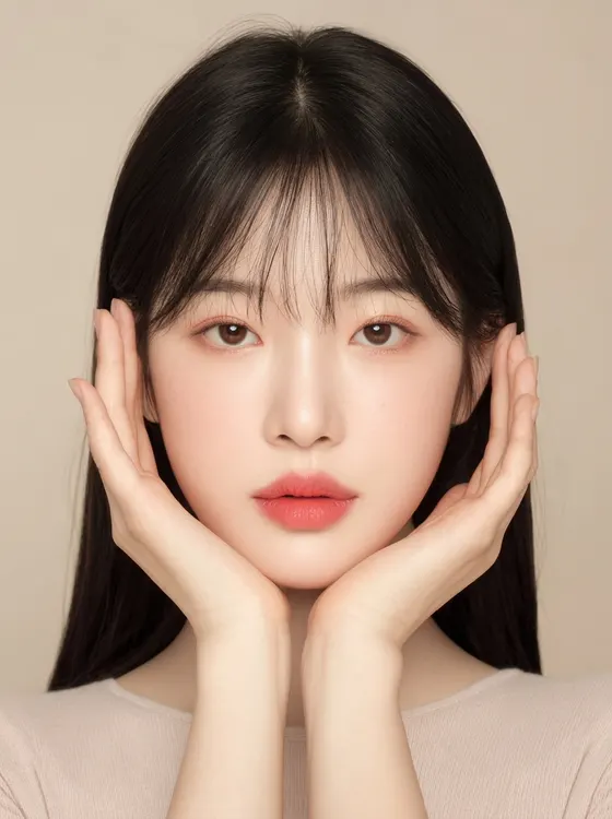 가상모델 #1295 얼굴 원본 11